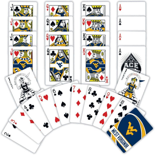 West Virginia Mountaineers Playing Cards - 54 Card Deck - for just $7.99! 