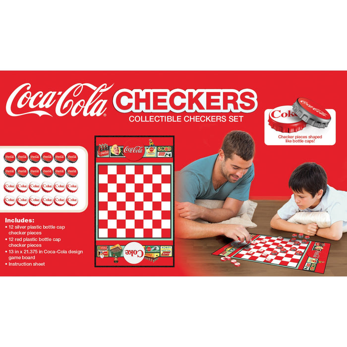 Coca-Cola Checkers Board Game - Just $19.99! Shop now at Retro Gaming of Denver