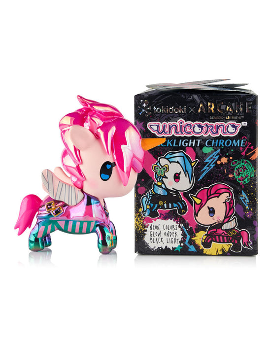 tokidoki x ARCANE Unicorno Black Light Chrome Blind Box – League of Legends Collab Mystery Figure - for just $16.99! 
