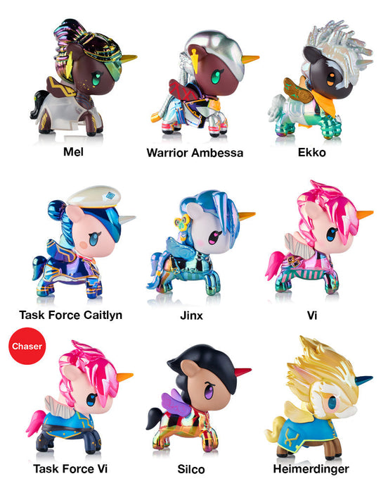 tokidoki x ARCANE Unicorno Black Light Chrome Blind Box – League of Legends Collab Mystery Figure - for just $16.99! 