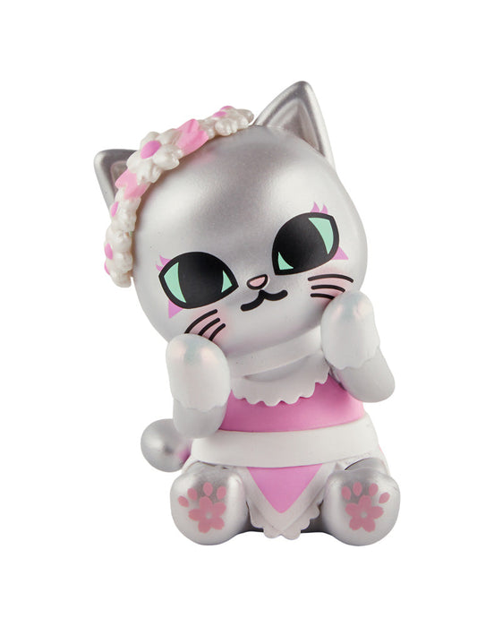 tokidoki Cherry Blossom Cats Blind Box – Kawaii Cat Collectible Figure - for just $16.99! 