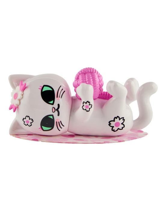 tokidoki Cherry Blossom Cats Blind Box – Kawaii Cat Collectible Figure - for just $16.99! 