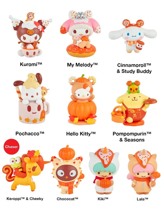 tokidoki x Hello Kitty and Friends Pumpkin Spice Blind Box - for just $16.99! 