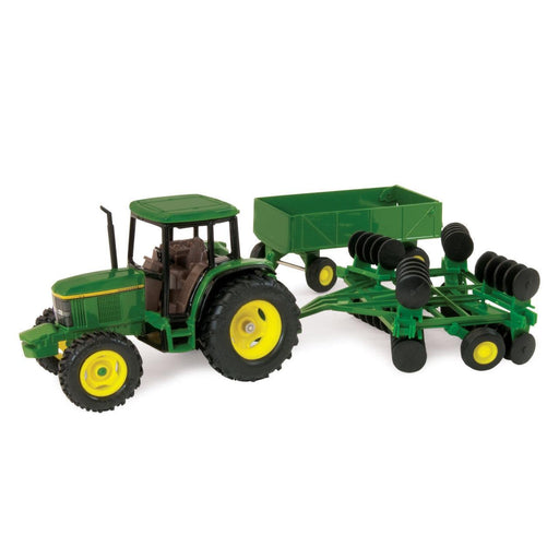 1:32 John Deere 6410 Tractor with Barge Wagon and Wing Disk - Premium Imaginative Play - Just $49.99! Shop now at Retro Gaming of Denver