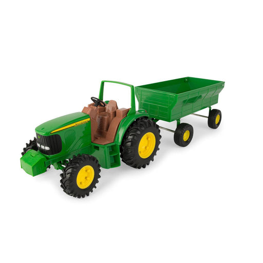8-Inch John Deere Tractor and Wagon - Premium Imaginative Play - Just $29.99! Shop now at Retro Gaming of Denver