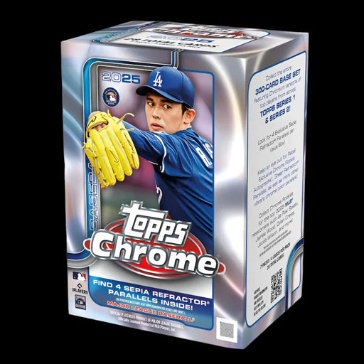 2025 Topps Chrome Baseball - Value Box - for just $40! 