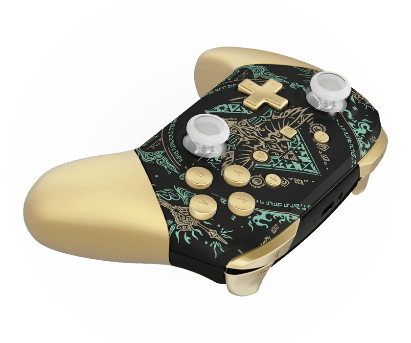 ROYAL BLACK TOTEM NINTENDO PRO CUSTOM CONTROLLER - Just $119.99! Shop now at Retro Gaming of Denver