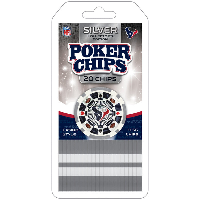 Houston Texans 20 Piece Poker Chips - Just $5.99! Shop now at Retro Gaming of Denver