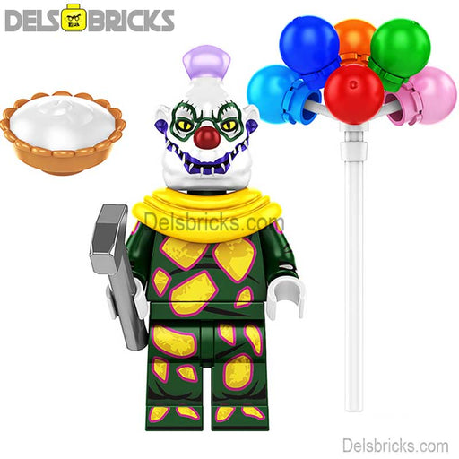 JoJo Clownzilla from Killer Clowns From Outer Space movie Lego Minifigures custom toys - Premium Lego Horror Minifigures - Just $4.50! Shop now at Retro Gaming of Denver
