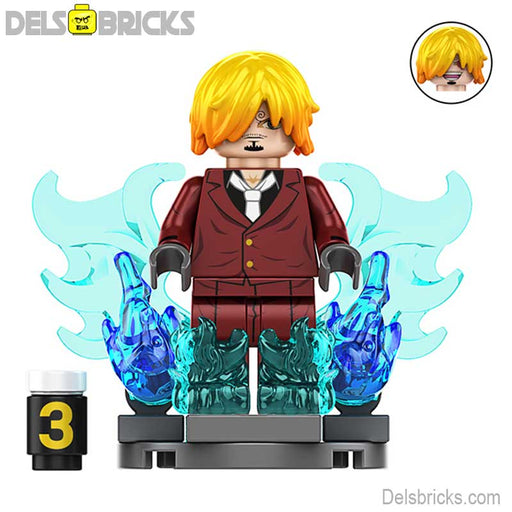 Sanji from ONE PIECE Anime Lego Minifigures custom toys New - Premium Minifigures - Just $5.99! Shop now at Retro Gaming of Denver