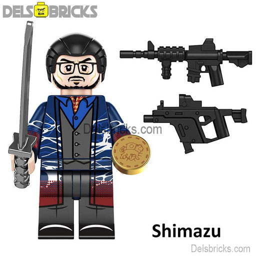 Shimazu John Wick Movie Characters  (Lego-Compatible Minifigures) - Just $3.99! Shop now at Retro Gaming of Denver