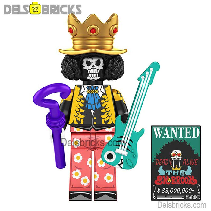 Brook from One Piece Lego Anime Minifigures Custom Toys set5 - Just $4.99! Shop now at Retro Gaming of Denver