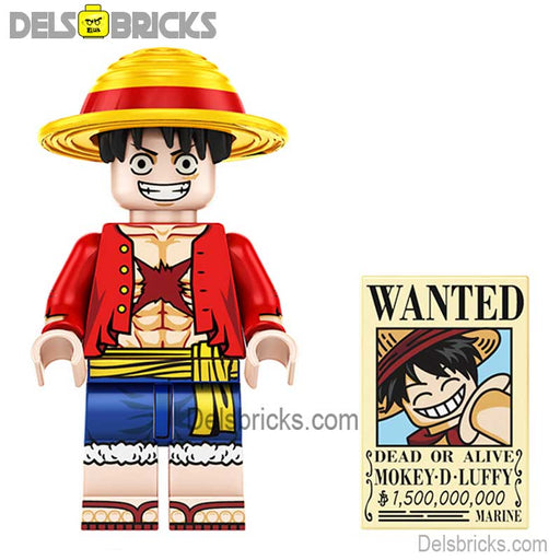 Monkey D Luffy from One Piece Lego Anime Minifigures set5 - Just $4.50! Shop now at Retro Gaming of Denver