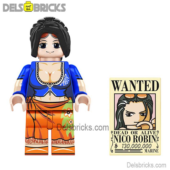 Nico Robin from One Piece Lego Anime Minifigures Custom Toys set5 - Just $4.99! Shop now at Retro Gaming of Denver