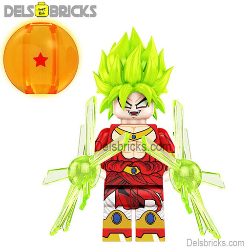 Broly Dragon Ball Z Super Lego Minifigures Anime Custom Toys 2 - Just $4.99! Shop now at Retro Gaming of Denver