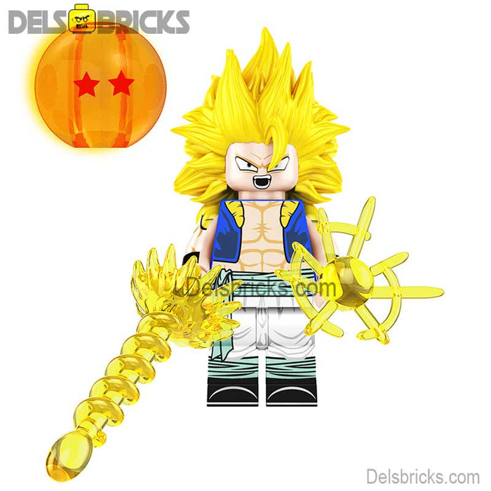 Gotenks Dragon Ball Z Lego Minifigures Anime Custom Toys 2 - Just $4.99! Shop now at Retro Gaming of Denver