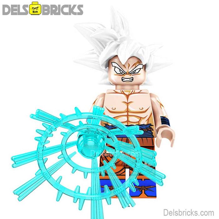 Son Goku White Dragon Ball Z Super Lego Minifigures Anime Custom Toys - Just $4.99! Shop now at Retro Gaming of Denver