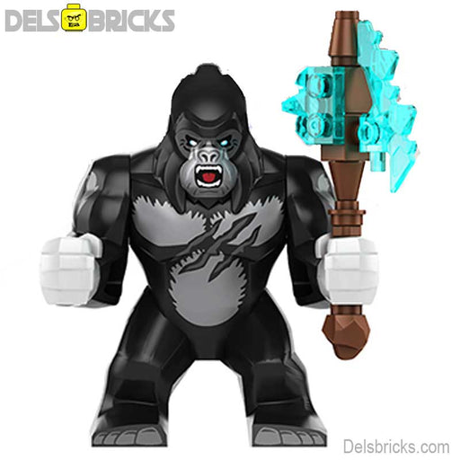King Kong vs. Godzilla Minifigures - Big Size Kaiju Monsters (Lego-Compatible Minifigures) - Premium Lego Horror Minifigures - Just $10.99! Shop now at Retro Gaming of Denver