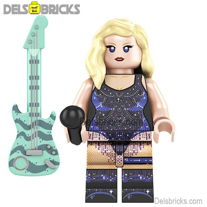 Taylor Swift Lego Minifigures Custom Music Toys Eras Tour Outfits 4 - Just $4.25! Shop now at Retro Gaming of Denver