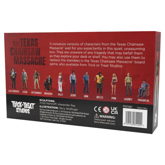 The Texas Chainsaw Massacre Miniatures - for just $24.95! 