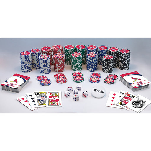 St. Louis Cardinals 300 Piece Poker Set - Just $124.99! Shop now at Retro Gaming of Denver