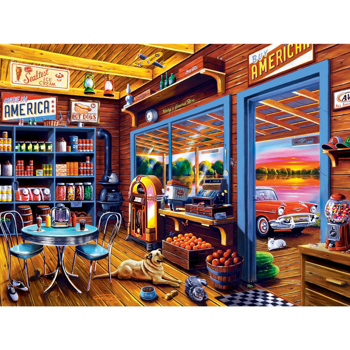 Shopkeepers - Henry's General Store 750 Piece Jigsaw Puzzle - for just $14.99! 