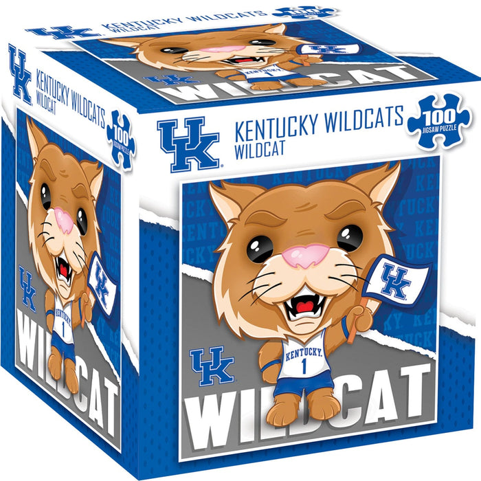 Kentucky Wildcats - NCAA Mascot 100 Piece Jigsaw Puzzle - for just $7.99! 