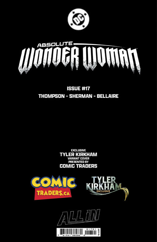 ABSOLUTE WONDER WOMAN #17 TYLER KIRKHAM Megacon 2026 EXCLUSIVE VAR (02/25/2026) - for just $15! 