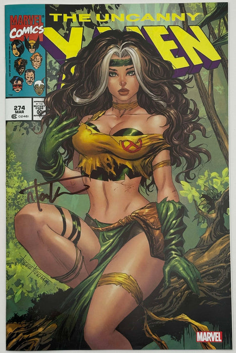 [Signed by Tyler Kirkham] UNCANNY X-MEN #274 FACSIMILE Kirkham UNKNOWN EXCL - for just $25! 