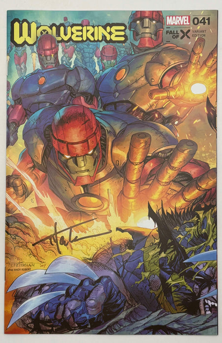 [Signed by Tyler Kirkham] WOLVERINE #41 Kirkham Unknown EXCL - for just $25! 