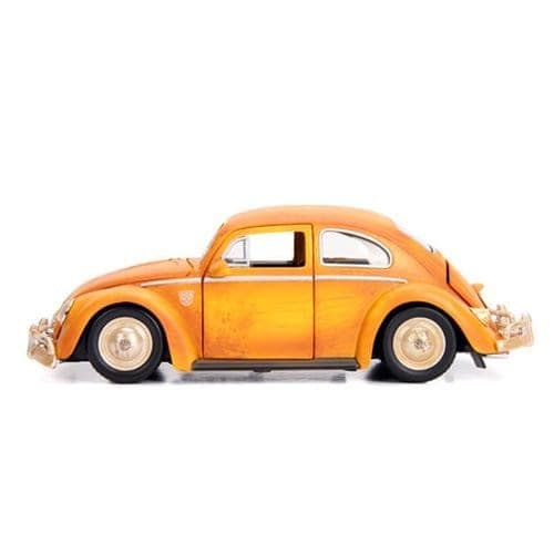 Transformers Bumblebee Movie 1:24 Scale Volkswagen Beetle Die-Cast Metal Vehicle with 3 3/4-Inch Charlie Figure - Just $22.48! Shop now at Retro Gaming of Denver