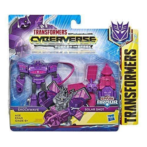 Transformers Cyberverse Power of the Spark - Shockwave Solar Shot - for just $23.67! 
