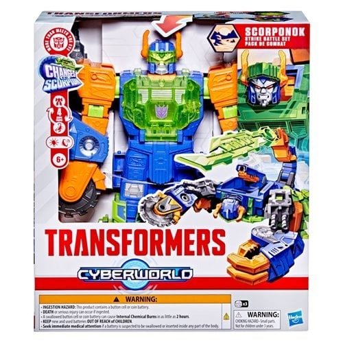 Transformers Cyberworld Scorponok Strike Battle Figure - for just $68.99! 