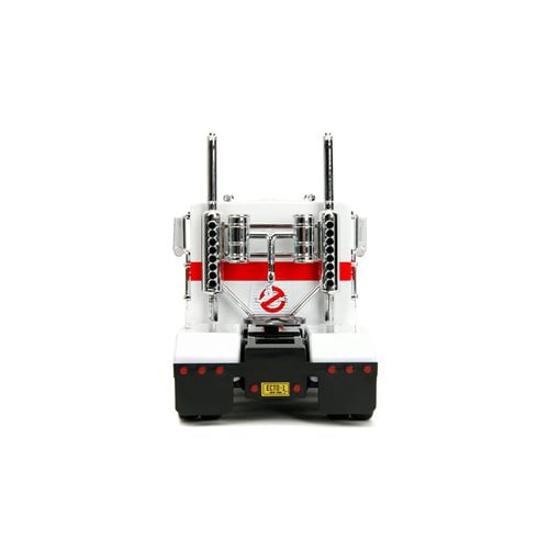 Transformers G1 Optimus Prime Big Rig with Ghostbusters Ecto-1 Graphics 1:24 Scale Die-Cast Metal Vehicle - for just $30.99! 