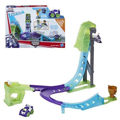 Transformers Rescue Bots Flip Racers Blurr Reverse Raceway - Just $28.47! Shop now at Retro Gaming of Denver