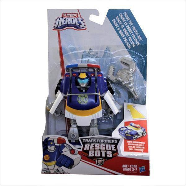 Transformers Rescue Bots Transforming Figure - Chase the Police-bot - for just $23.67! 
