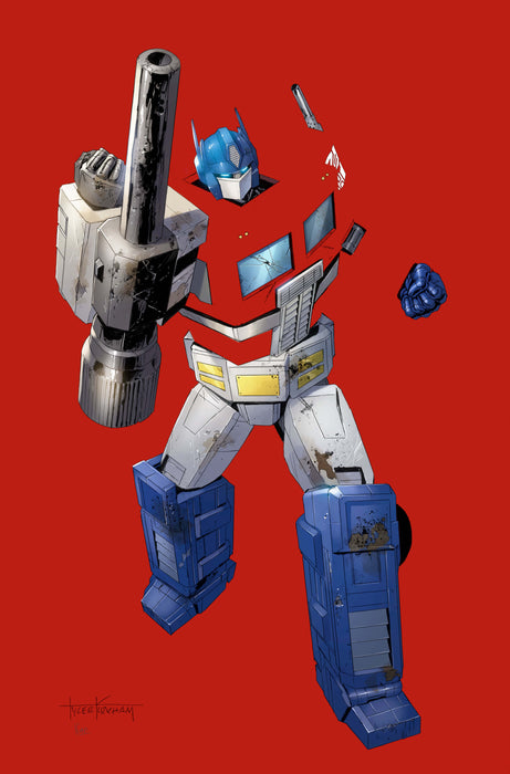 Transformers #17 Unknown Comics Exclusive Tyler Kirkham Negative Space Virgin Var (02/19/2025) - for just $40! 