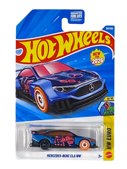 Hot Wheels Mercedes-Benz CLA HW | Euro Series 9/10 - for just $2.69! 