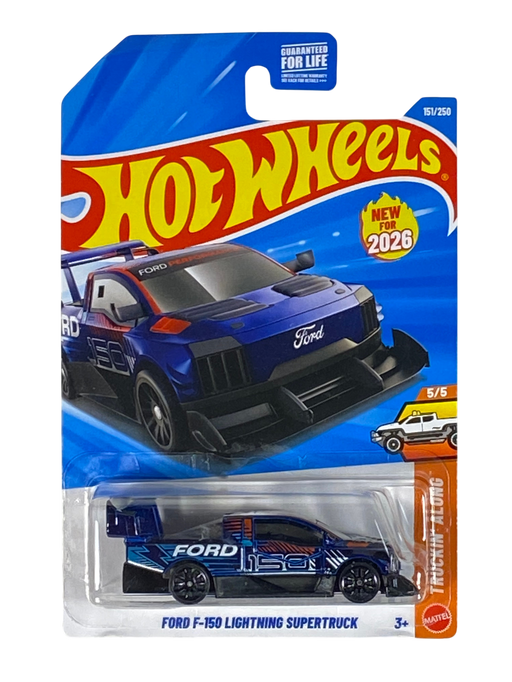 Hot Wheels Ford F-150 Lightning Supertruck | Truckin' Along Series 5/5 - for just $2.49! 