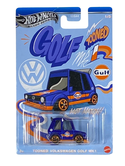 Hot Wheels Tooned Volkswagen Golf MK1 | Silver Series 1/5 - for just $3.99! 