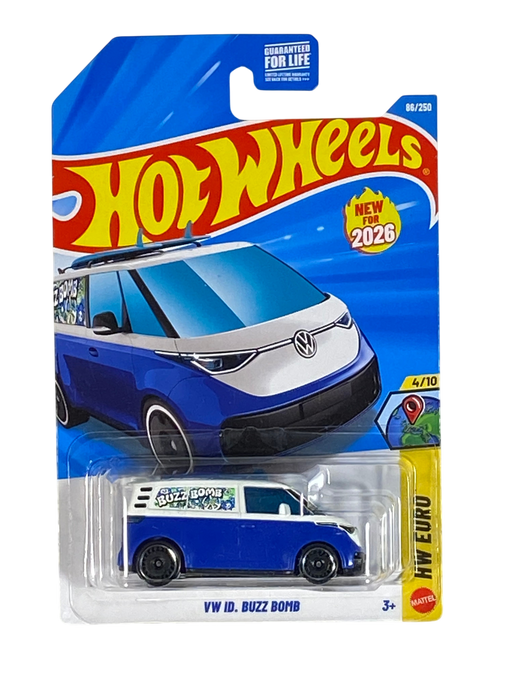 Hot Wheels VW ID. Buzz Bomb | Euro Series 4/10 - for just $2.49! 