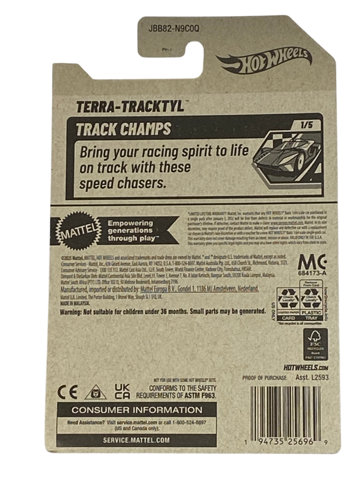 Hot Wheels Terra-Tracktyl | Track Champs Series 1/5 - for just $2.49! 