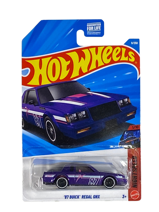Hot Wheels '87 Buick Regal GNX (Treasure Hunt) | Nightspeed Series 1/10 - for just $9.99! 