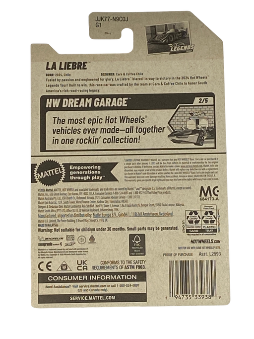 Hot Wheels La Liebre | Dream Garage Series 2/5 - for just $2.49! 