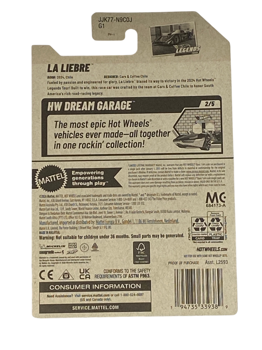 Hot Wheels La Liebre | Dream Garage Series 2/5 - for just $2.99! 
