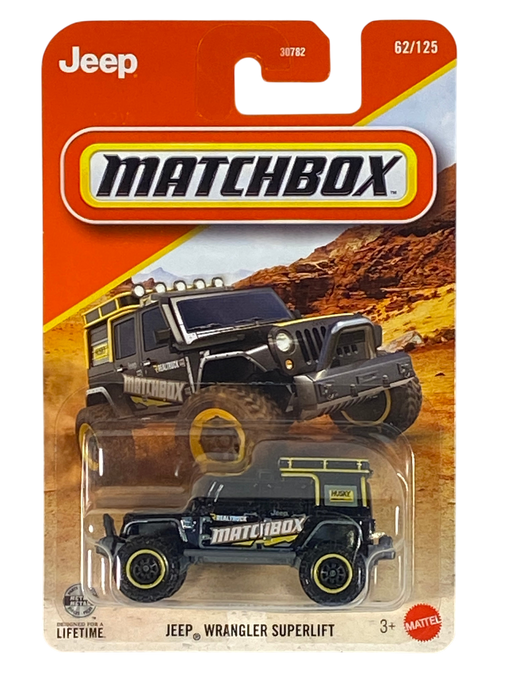 Matchbox Jeep Wrangler Superlift | Matchbox Series 62/125 - for just $2.59! 