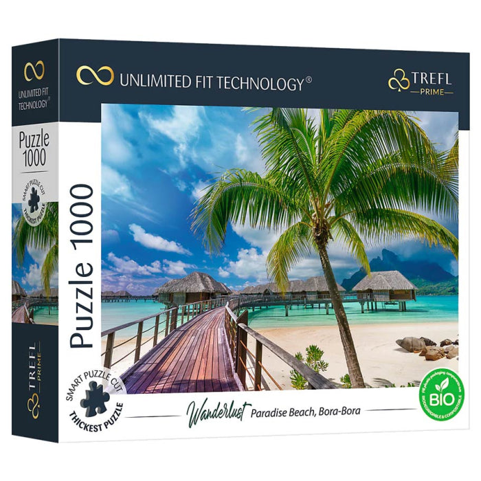 Puzzle: Wanderlust: Paradise Beach, Bora-Bora - for just $18.99! 
