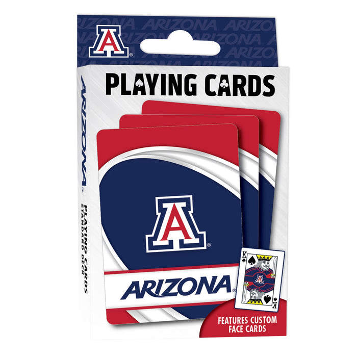 Arizona Wildcats Playing Cards - 54 Card Deck - Just $6.99! Shop now at Retro Gaming of Denver