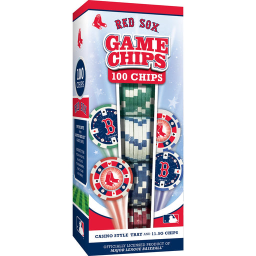 Boston Red Sox 100 Piece Poker Chips - Premium Poker Chips & Sets - Just $29.99! Shop now at Retro Gaming of Denver