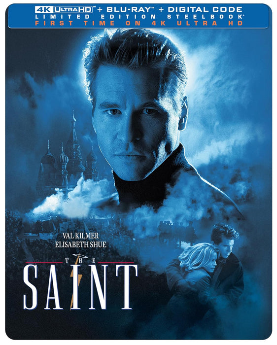 The Saint - Limited Edition Steelbook (4K Ultra HD + Blu-ray + Digital) - for just $37.99! 